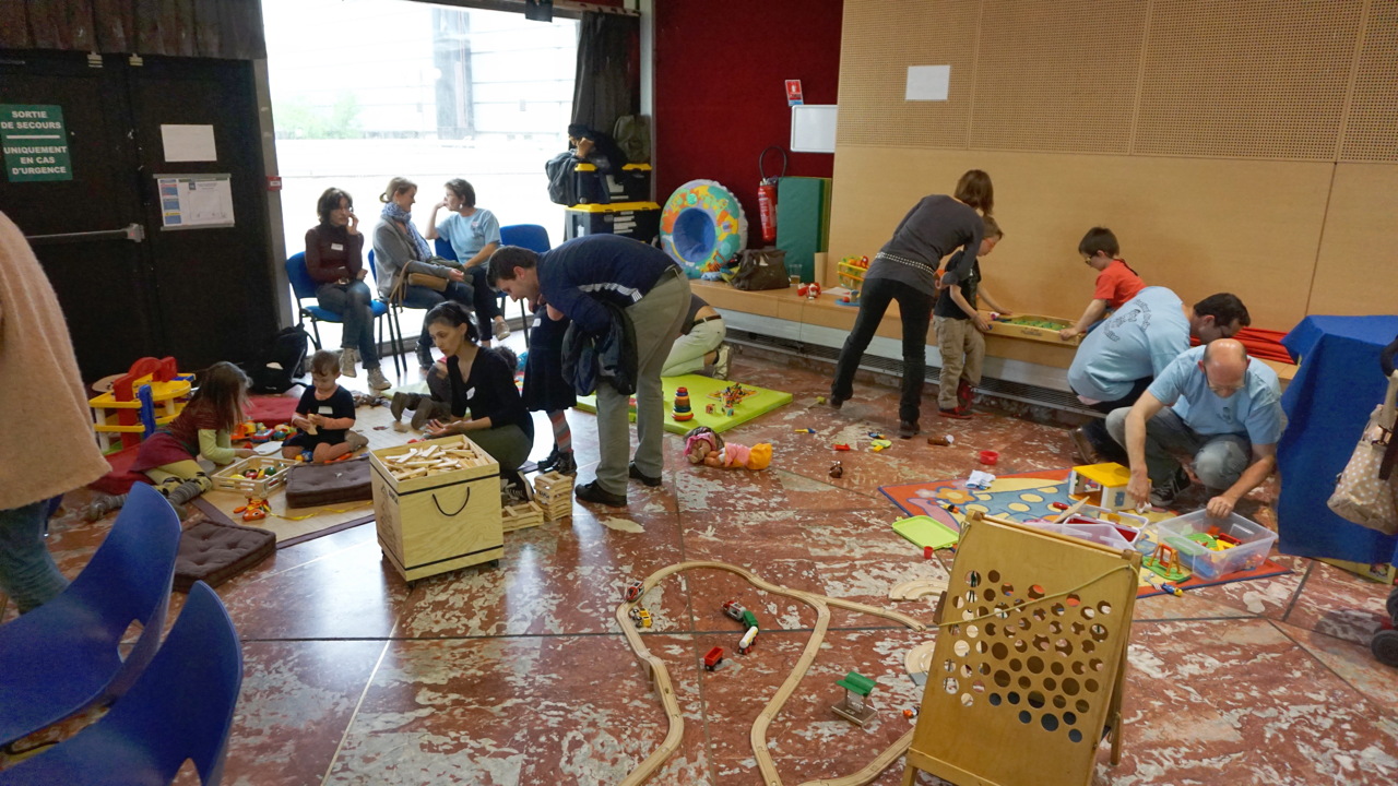 L'espace petite enfance par l'A.L.F.